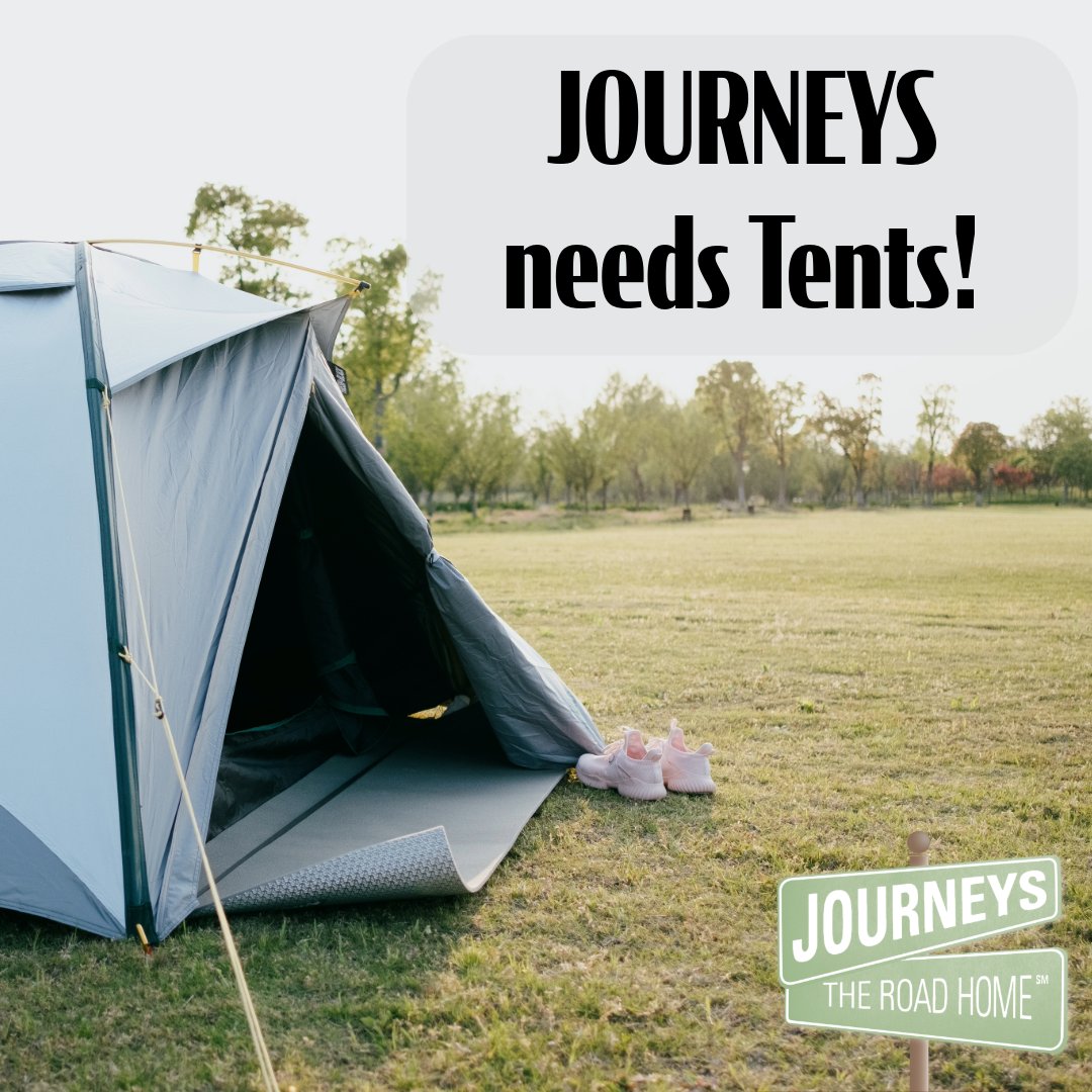 JourneysRoad's tweet photo. We've already seen a great response on our need of tents and sleeping bags! Thank you to each and every one of you who have donated through our Amazon Wishlist! If you want to share the love, click here: https://t.co/0Ayt2lK0C1 https://t.co/QZhCx524tY