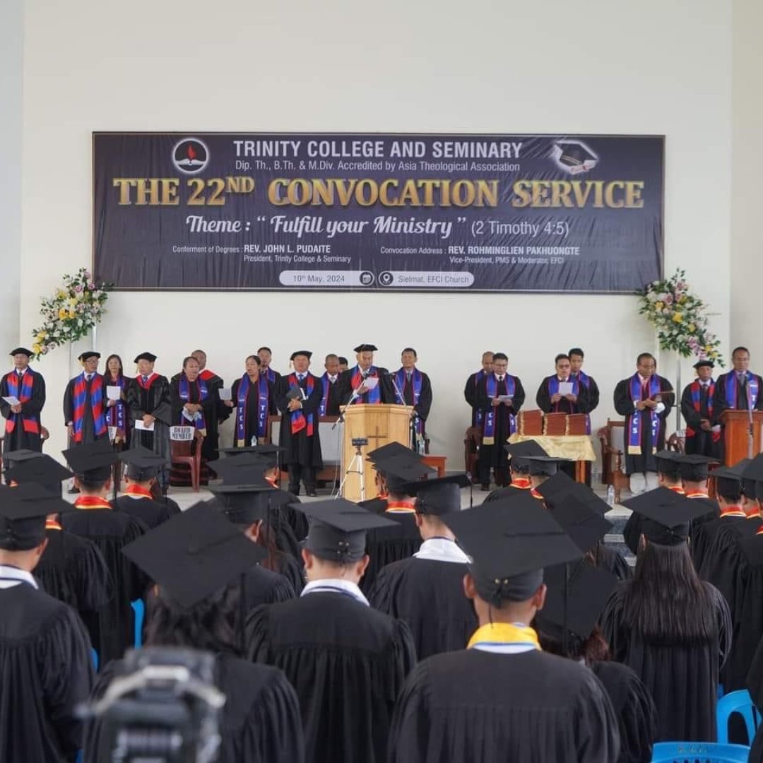We are so proud of our students who just graduated from Trinity College and Seminary!  Many will go off to be missionaries in hard to reach areas of the world, where the Gospel is not known. Pray for these young people as they journey forward!

 #evangelism #GreatCommission