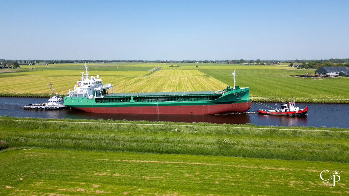Arklow Guard on her way to Delfzijl for Seatrials. 

<a href="/ArklowShipping/">Arklow Shipping</a> #ferussmit #cjarphoto