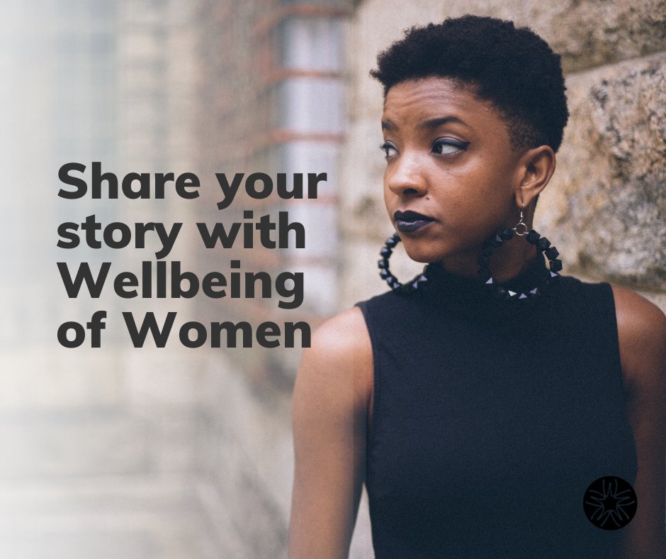 WellbeingofWmen's tweet photo. We are currently looking for stories from women who have experienced vulval, vaginal, ovarian, cervical cancer or endometrial cancer. 

📧 If you are interested in sharing your story with us, please get in touch with us at media@wellbeingofwomen.org.uk 

#WomensHealth https://t.co/51eg0TD3ij