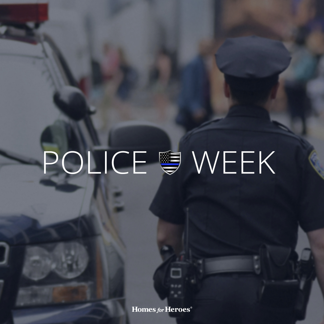 During National Police Week, we honor the courage and sacrifice of our law enforcement heroes  Let’s express our deepest gratitude to these brave men and women who serve and protect with honor. 🚔🌟 #HeroesInUniform #HomesforHeroes