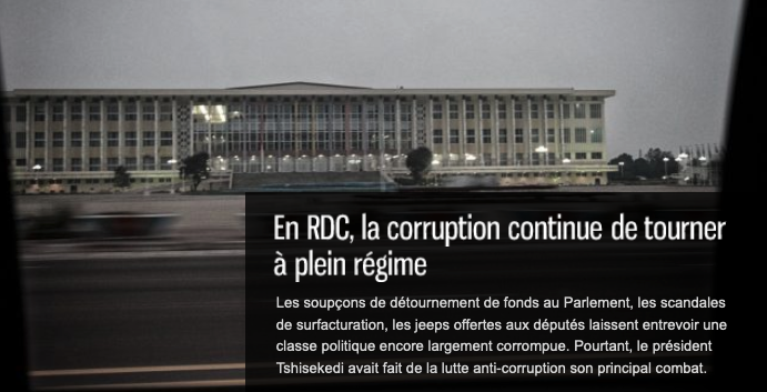🔴🇨🇩En #RDC, la #corruption continue de tourner à plein régime. un article à lire sur 👉afrikarabia.com/wordpress/en-r… @crefdl