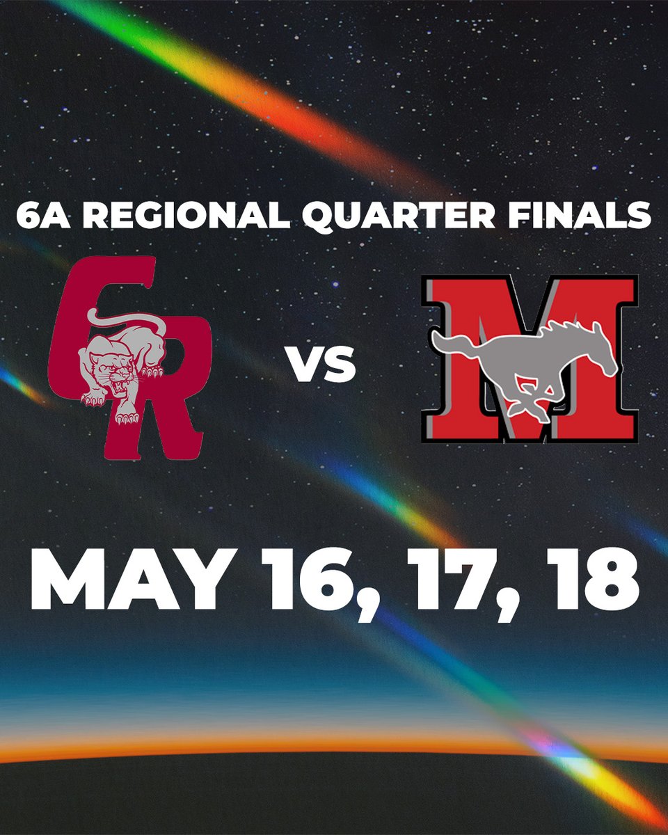 Join us here at @ConstellationEG Field May 16-18 for the 6A Regional Quarter Finals as Cinco Ranch High School and Memorial High School face off! Hit the link below for details and don't miss the high school baseball action! 👉 atmilb.com/3UZwJrO