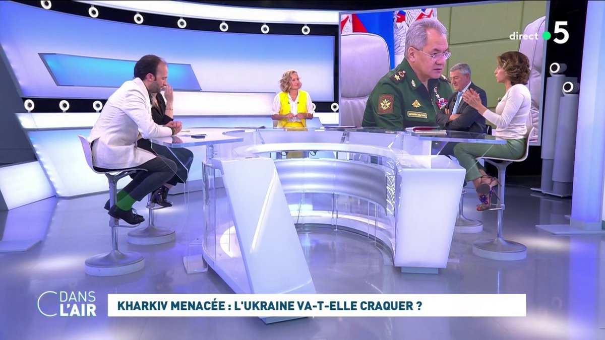 ⬛ #Kharkiv menacée : l'#Ukraine va-t-elle craquer ? Vous pouvez retrouver cette émission #cdanslair, présentée par @Caroline_Roux , en replay sur France 5 et sur toutes les plateformes de podcast : audmns.com/cfXainl Bonne soirée et à demain ! #Poutine