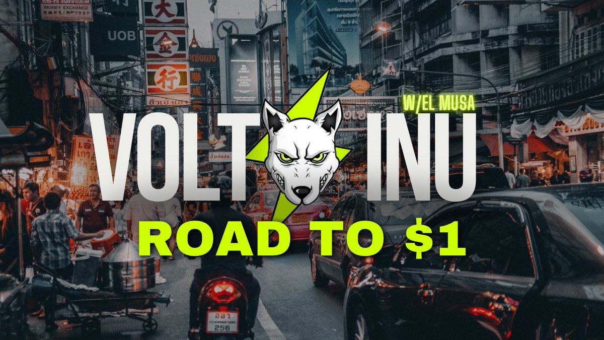 #VOLTINU’s ROAD to $1.00 airs at 2:00PM EST! Be sure to tune in as we discuss this amazing project and the promise of financial freedom it gives! @VoltInuOfficial ⚡️🫡👑 Subscribe: youtube.com/@ElMusaofficial #VOLT #VOLTINU #VOLTARMY #Memecoin2024