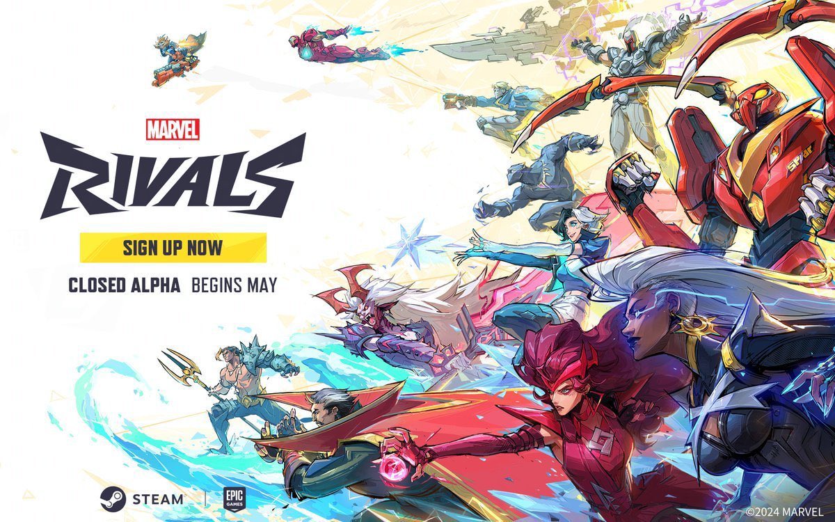 ANOTHER MARVEL RIVALS ALPHA CODE GIVEAWAY 🚨 ❤️ FOLLOW @RauKnows ♻️ RETWEET this post 🔥 COMMENT your favorite hero! ‼️ 2X CHANCE TO WIN IF YOU FOLLOW: twitch.tv/rauknows Will also be giving away keys on my stream today!