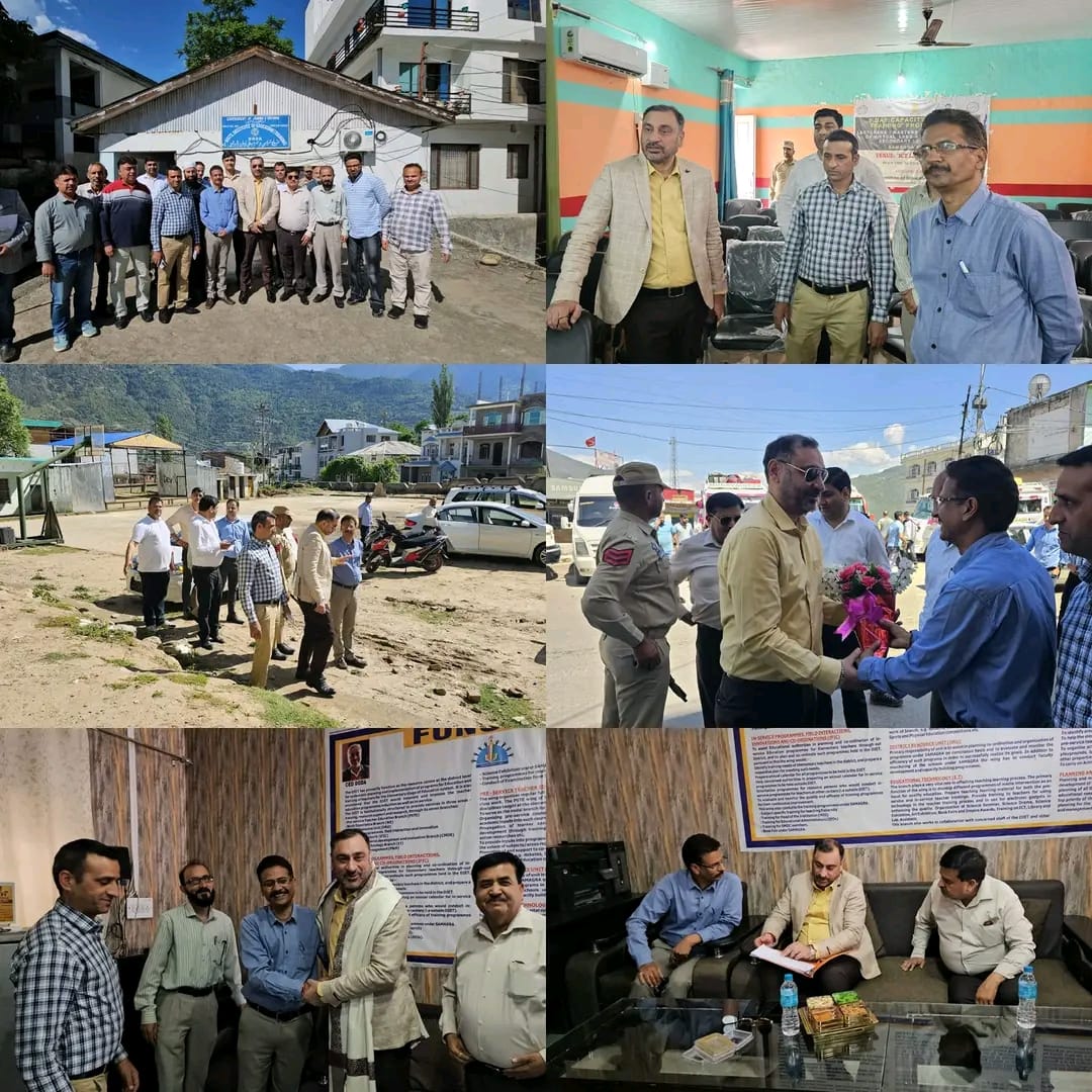 #JKBOSE Chairman & Director #SCERT visits Doda to review the functioning of DIET #Doda @Office_JKBoSE @jkscert_jmu risingkashmir.com/jkbose-chairma…