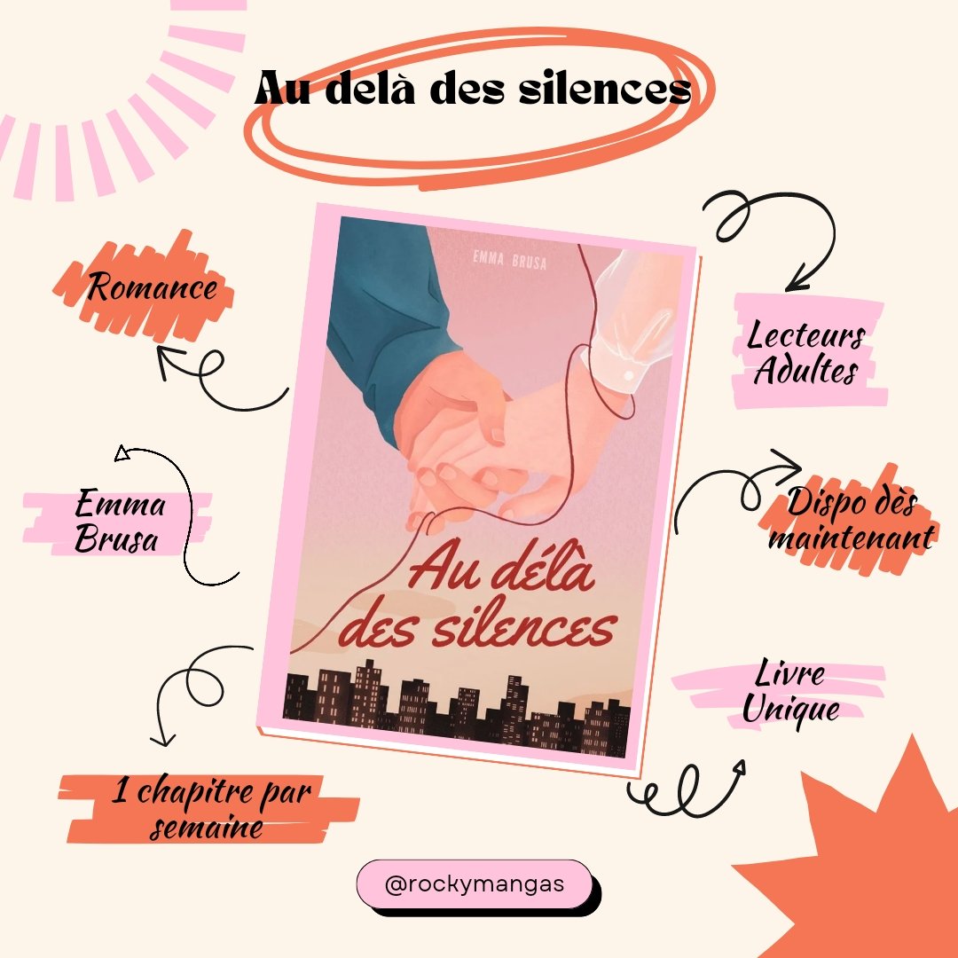 ❇️Au delà des silences ❇️
.
Les premiers chapitres de mon histoire sont enfin disponibles et je sortirai dès la semaine prochaine 1 chapitre par semaine ✨
.
wattpad.com/story/36891123…