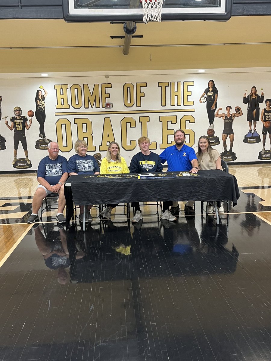DelphiAthletics's tweet photo. Congratulations to Cayden on his commitment to Vincennes University to study photography and graphic design and throw for the Track and Field team. https://t.co/IWOQuR6Xxq