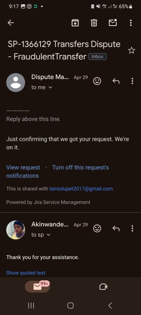 Dear Kuda, my friend (Taiwo Akinwande) has reached out over and over the hacked amount of N591,000 that has mysteriously vanished from her Kuda account on the 29th of April 2024 and your organization has not done anything concern it after 24+hrs of desperate pleadings, calls and…