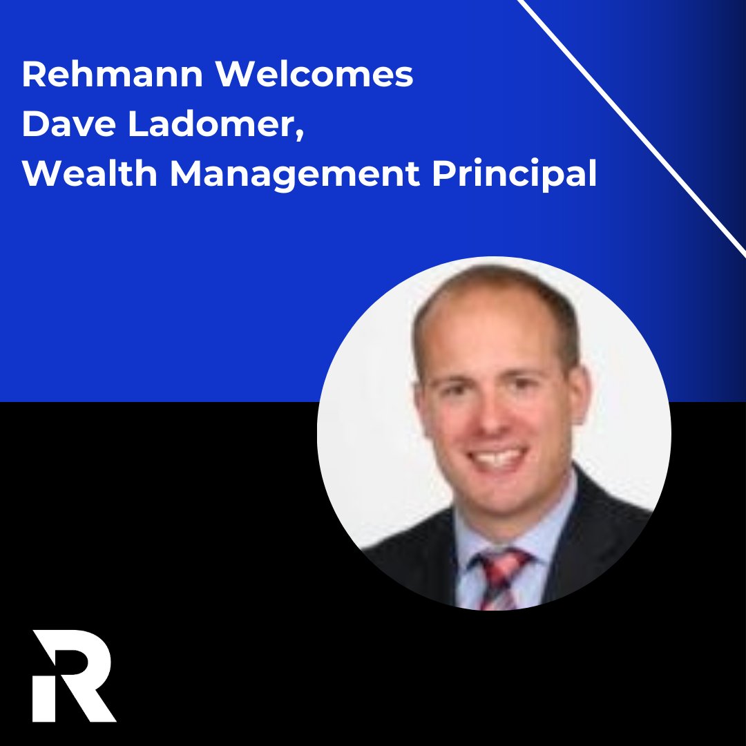 RehmannNews's tweet photo. Help us give a warm welcome to Dave Ladomer, who is joining Rehmann as a wealth management principal. Dave will be based out of the Troy, Michigan, office and will work with the Wealth Management team as a part of a cross-functional team of wealth, tax, and advisory specialists. https://t.co/tyejTLo17q