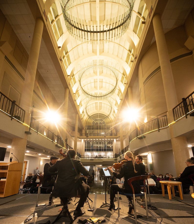 ICYMI: Register now for an extraordinary evening with string quartet UBG Strings as they perform songs from some of your favorite movies in a free concert at the Tsakopoulos Library Galleria on May 22. Learn more at saclibrary.org/SongsFromMovies