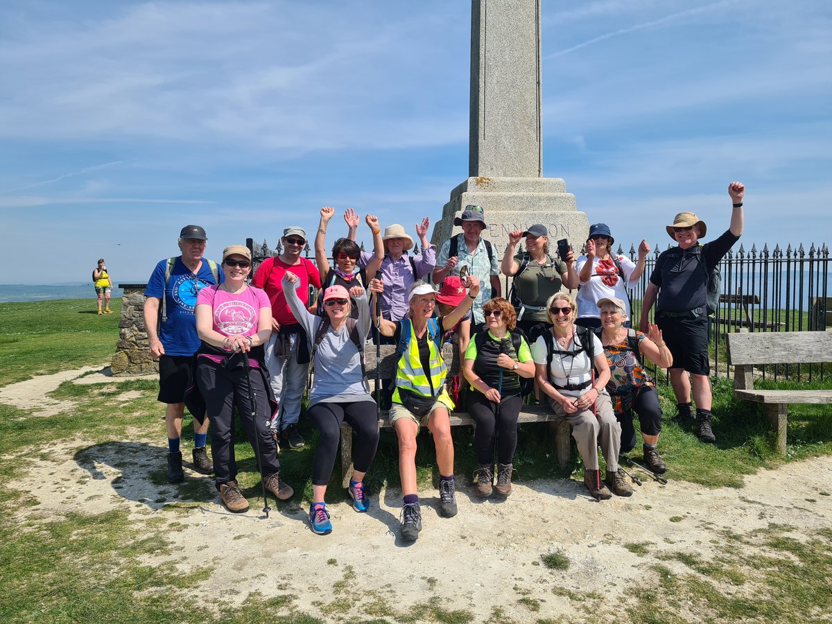 Thanks to those who joined Sue Russell's 'Colwell Loop' yesterday!🌿🥾 💬Words from Sue, 'Wow what a day we had! Everything perfect! We were out from 10am until 6pm!' There's still time to join us this week, sign up and take part: isleofwightwalkingfestival.co.uk #IsleofWight #IOW