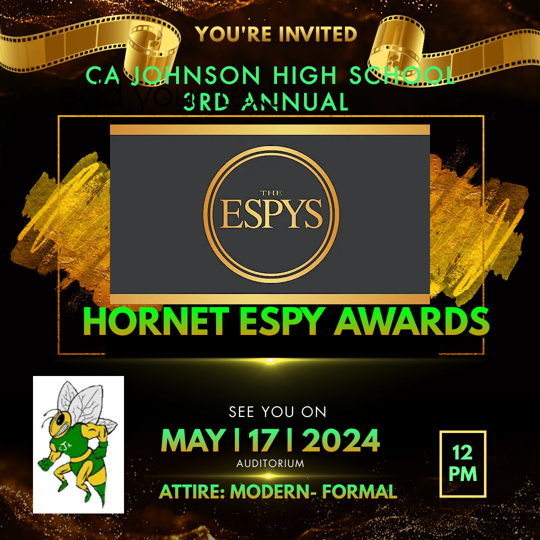 CAJathletics's tweet photo. Hornet Athletics' will honor our student athletes at the annual Hornet Espy Awards Friday! https://t.co/ebCdHFibGt