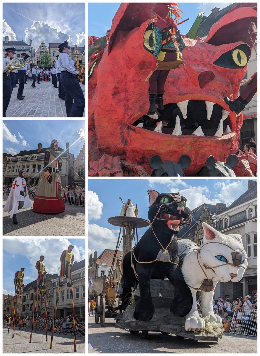TommiesGuides's tweet image. Just a few highlights from the rather bonkers but lovely carnival that is the triennial #Kattenstoet #CatFest in #Ypres #Ieper @ToerismeIeper @FlandersWW1