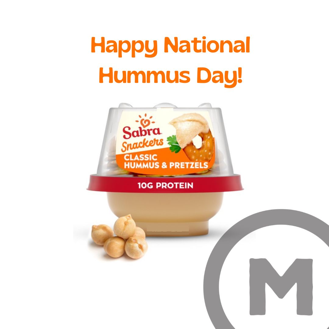 ChartwellsWSC's tweet photo. National Hummus Day: A perfect reason to grab one of these Sabra snackers from Cat's Corner.  Happy snacking!
#hummus https://t.co/5abriYlasw
