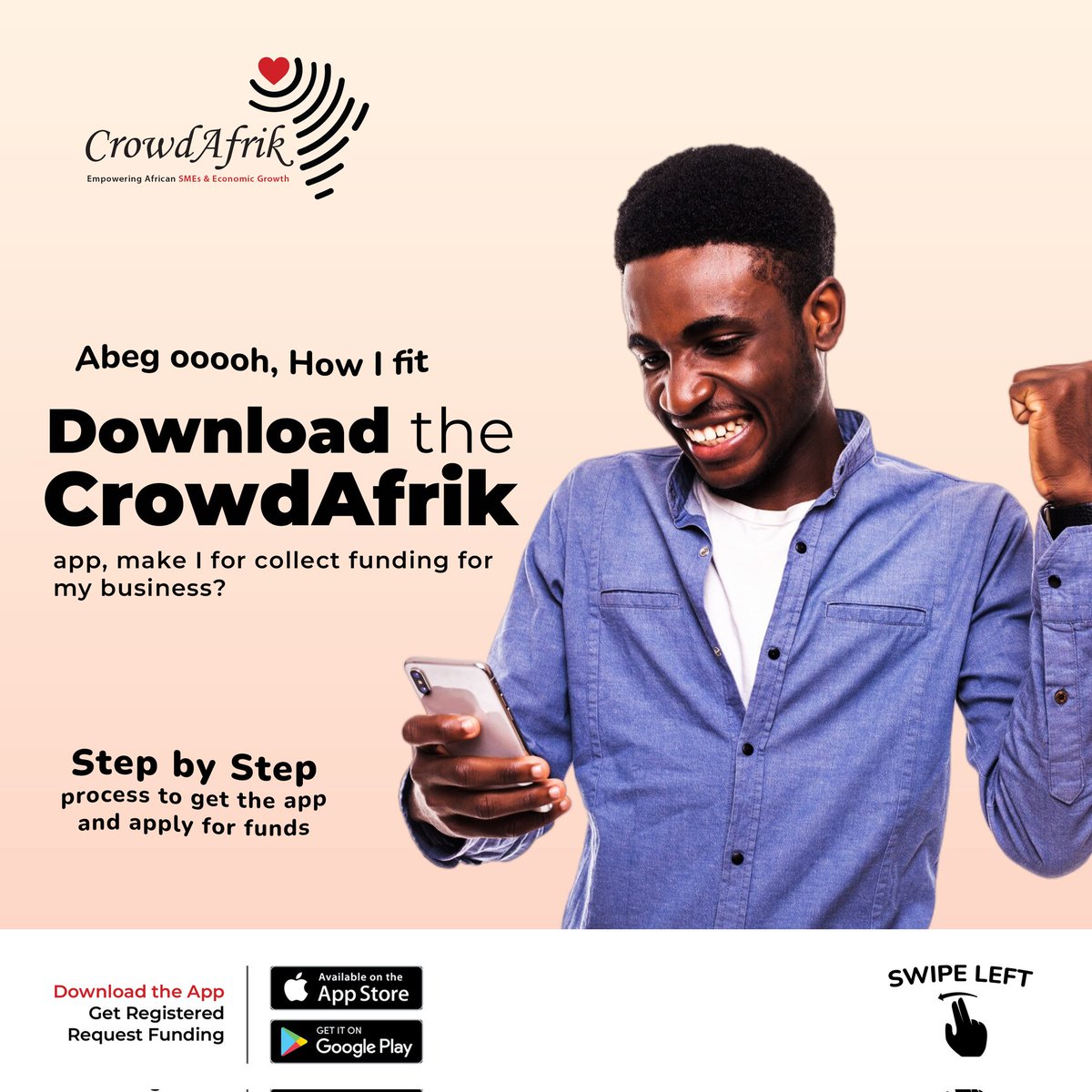 So what are you waiting for? crowdafrik.com to learn more and start your journey today! #CrowdAfrik #Entrepreneurship #StartupLife #FundingOpportunity #BusinessIdeas #EntrepreneurialJourney