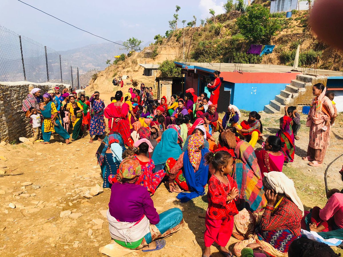 'Despite challenges post-earthquake, proud to share good news! With SAC Nepal & local govt support, we've aided 500 households in Bheri Municipality, Jajarkot. Together, we're making a difference! 🌟 #EarthquakeRelief #CommunitySupport
