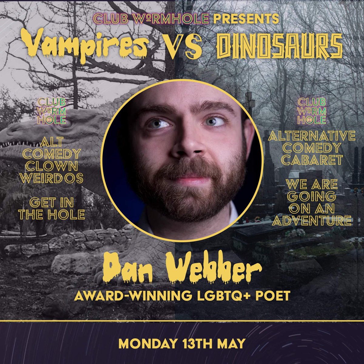 Dan_Webber_poet's tweet photo. Nottingham bound for a spot of @club_wormhole
#Nottingham #comedy #alternative #poetry #altcomedy https://t.co/FglLjSAeQT