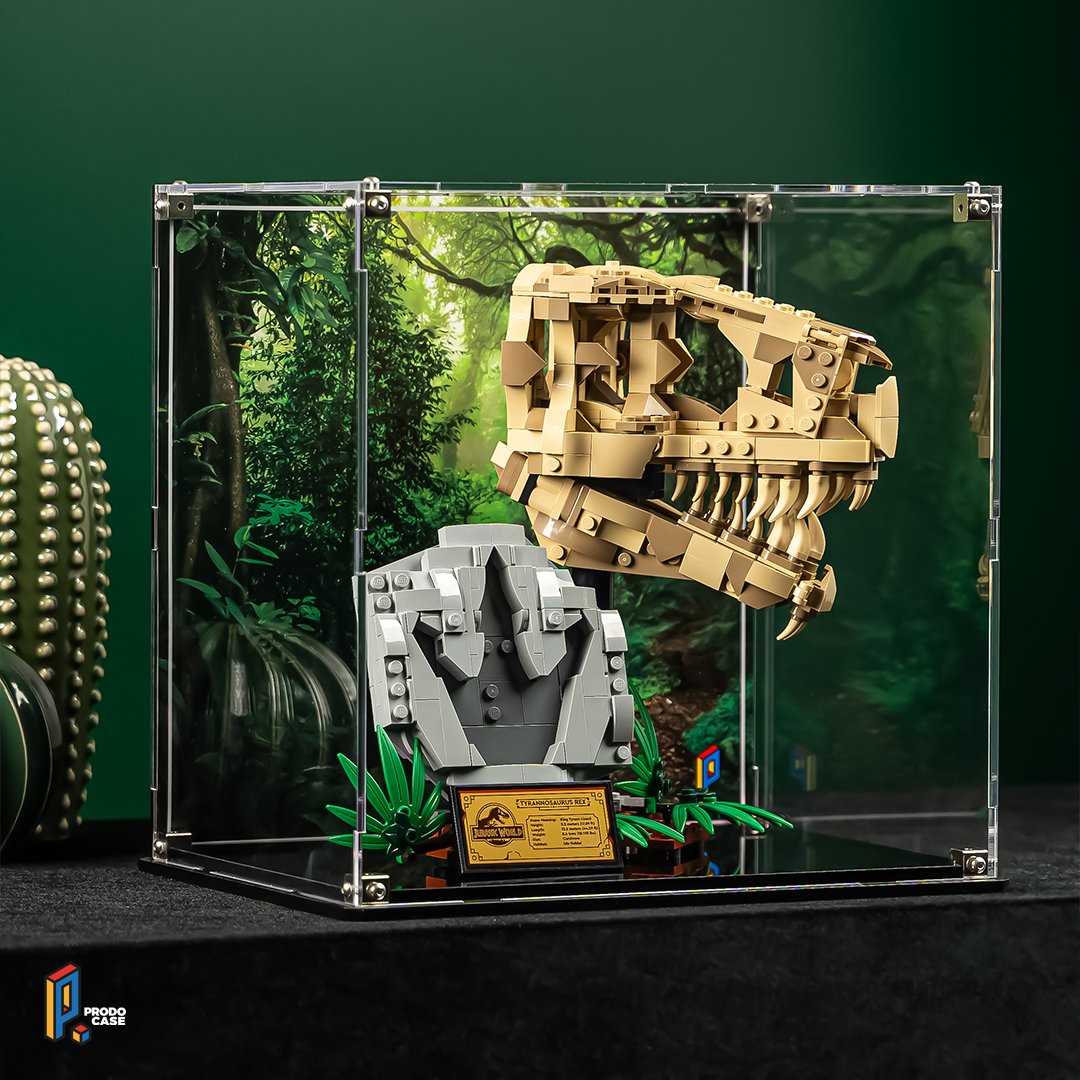prodocase's tweet photo. 🦖 Jurassic Park'ın hayranlarına müjde! 🦖

LEGO® Jurassic World™ Dinosaur Fossils: T. rex Skull (76964) için özel pleksiglas sergileme vitrinimiz artık sitemizde!

🛒👉 Hemen sipariş vermek için: https://t.co/qWoXPNZjzJ

#lego #legonews #legotürkiye https://t.co/R2oMeIlCnC