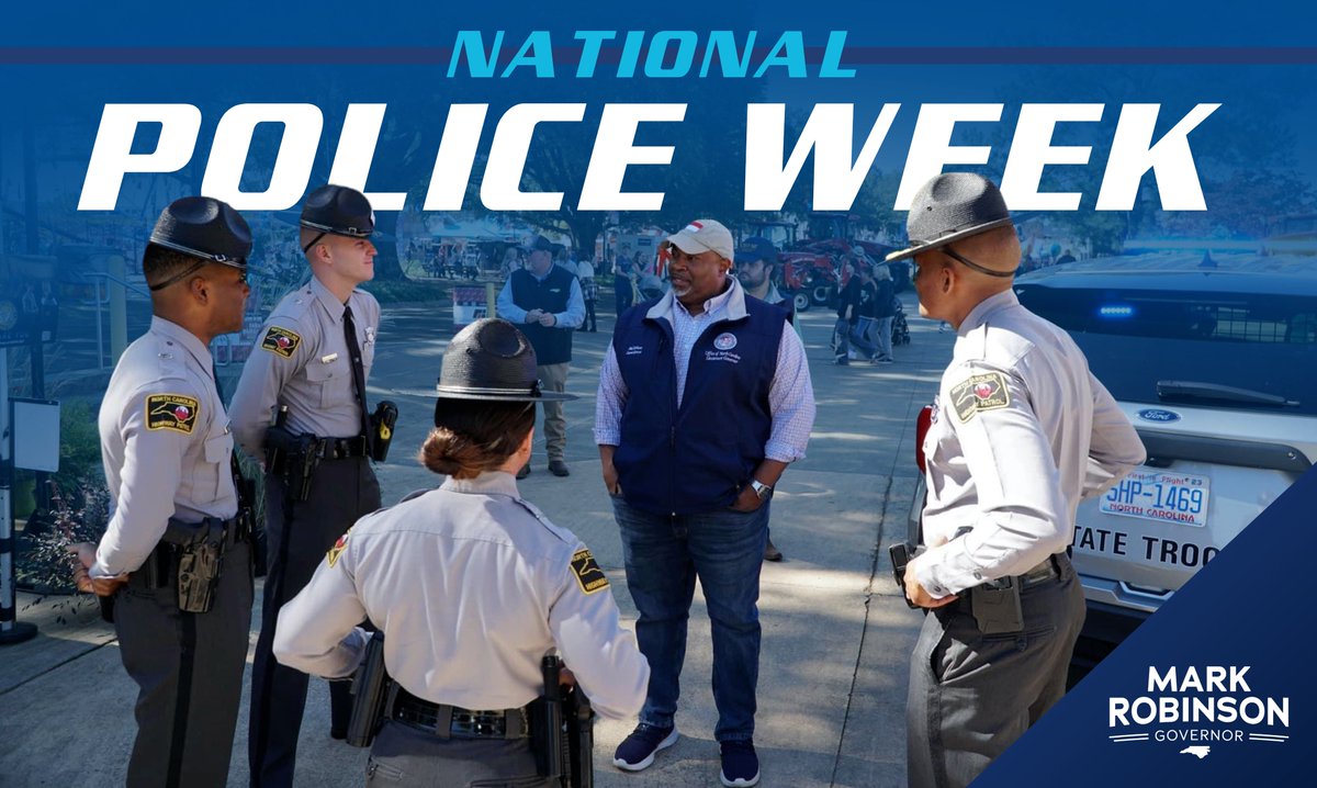 As we mark the beginning of National Police Week, it’s not lost on me that our law enforcement officers need our support now more than ever. Those who keep our communities, our state, and our country safe deserve to have leaders at the top who will always stand for the rule of