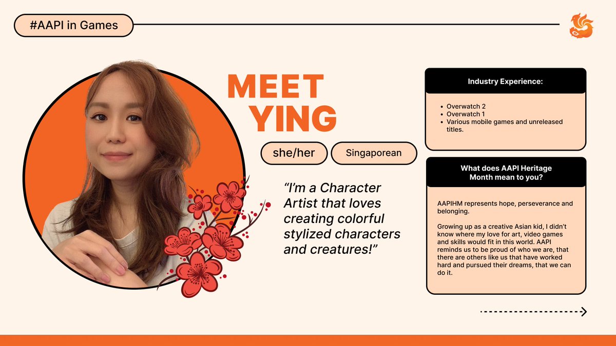 ProjectAWR's tweet image. Ying (@yingleberry): I’m a Character Artist that loves creating colorful stylized characters and creatures!

#AAPIHM #AAPIInGames