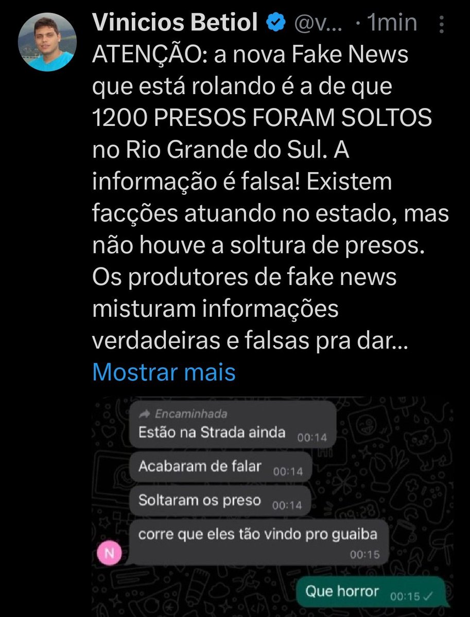 As 'BESTAS FERAS' estão soltas. Ajudem a compartilhar a verdade.👇