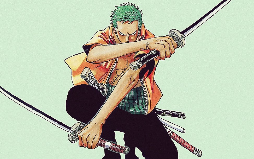 animeclipsz's tweet photo. Roronoa Zoro https://t.co/8LplXgAkI7