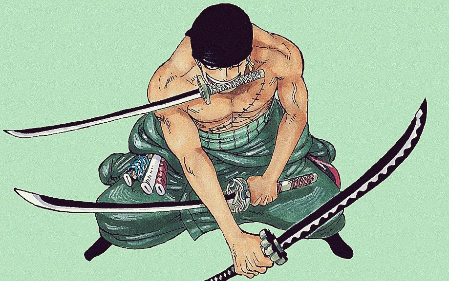 animeclipsz's tweet photo. Roronoa Zoro https://t.co/8LplXgAkI7