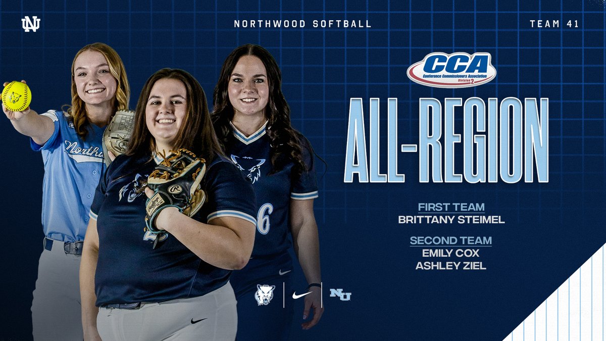 Northwood Athletics (@nutimberwolves) on Twitter photo 🥎 ALL-REGION | Three <a href="/Northwoodsball/">Northwood Softball</a> Players Earn All-Region Honors By <a href="/d2cca/">Division II CCA</a> !!
#RollTimbys🐺
gonorthwood.com/x/44xie 🥎 ALL-REGION | Three <a href="/Northwoodsball/">Northwood Softball</a> Players Earn All-Region Honors By <a href="/d2cca/">Division II CCA</a> !!
#RollTimbys🐺
gonorthwood.com/x/44xie