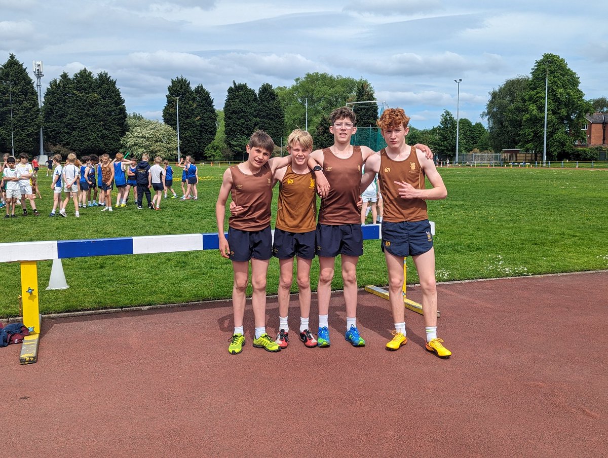 A great day at the North West Athletics Champs.