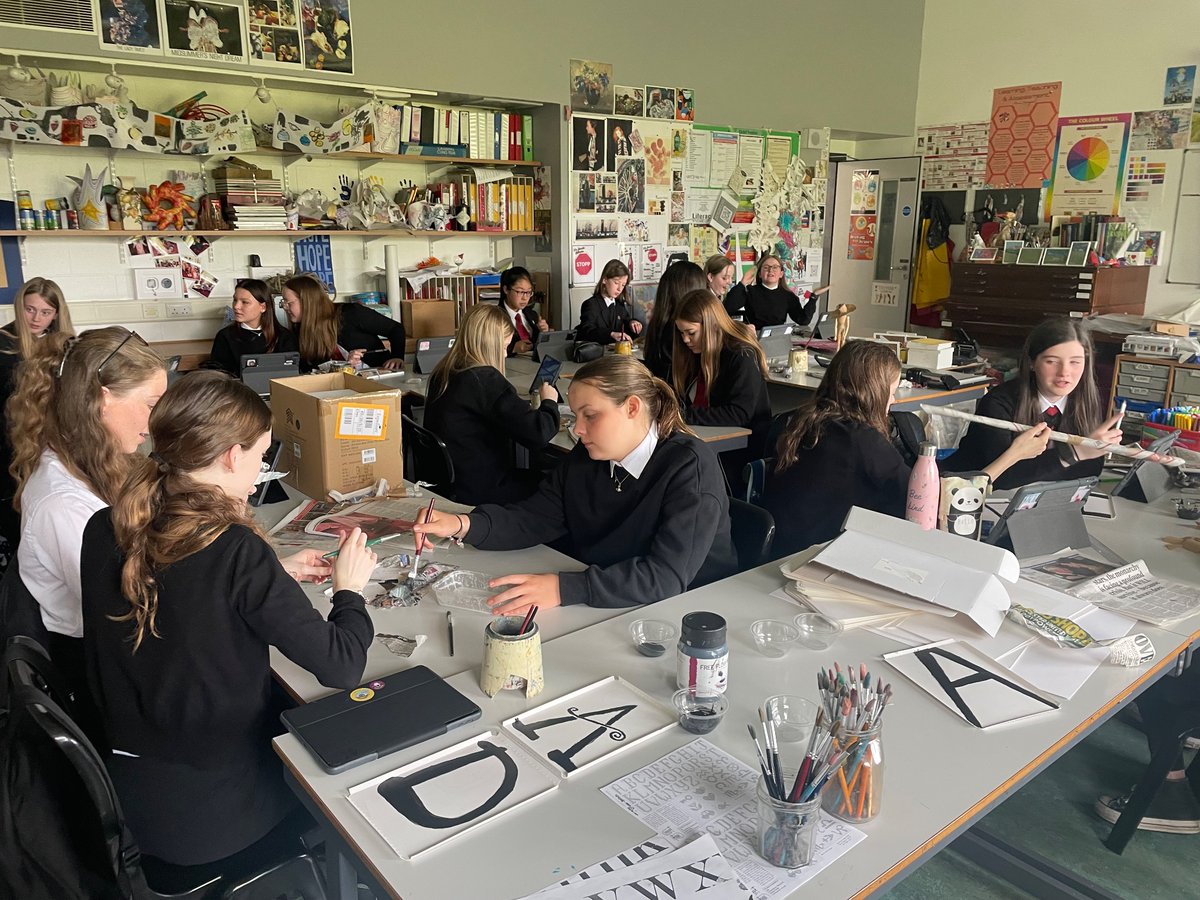 S1 were absolutely super exploring STEAM skills to produce props for our school show Matilda #braescreativity #article13 #article31 @braeshigh