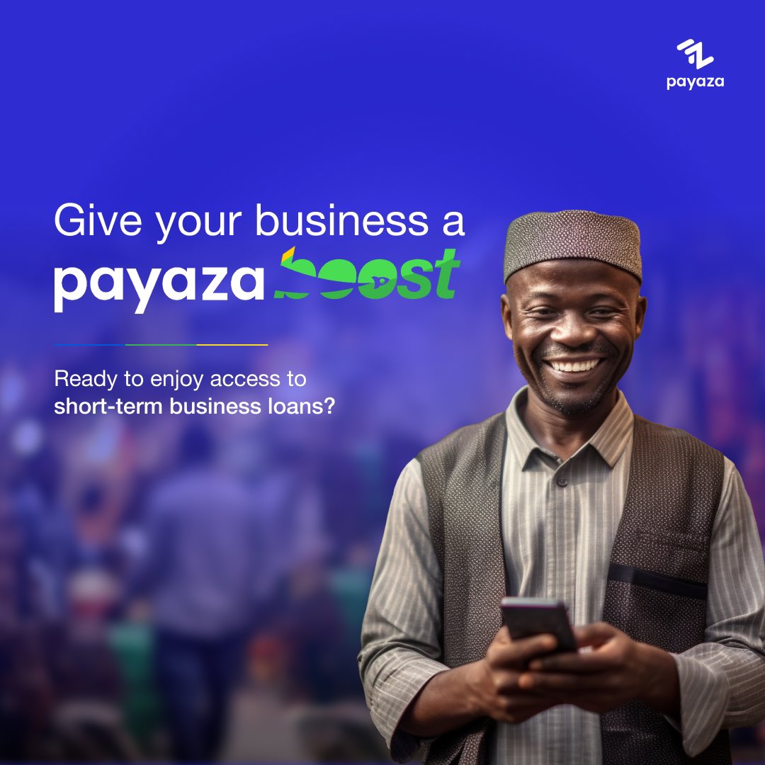 mypayaza's tweet photo. Ready to give your business the boost it deserves? Look no further than the Payaza Boost! 

With flexible terms, competitive rates, and personalized support, we're committed to empowering you to confidently achieve your goals. 

#Payaza #PayazaBoost #BusinessGrowth #Success #SeamlessTransactions #FinancialFreedom