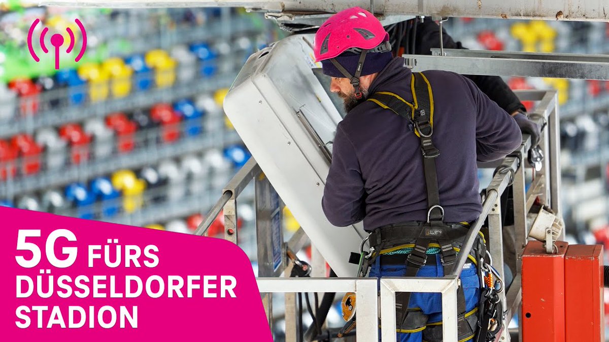 ⏱️Nur noch 31 Tage bis zur Fußball-#EM ⚽
In unserem neusten Netzvideo schauen wir Industrie-Kletterern dabei über die Schulter, wie sie im Düsseldorfer #Stadion in 40 Metern Höhe Highspeed-#5G-Antennen montieren 👀🏟️
Hier geht’s zum Video 🎥👉 youtu.be/DlrBqbcORek