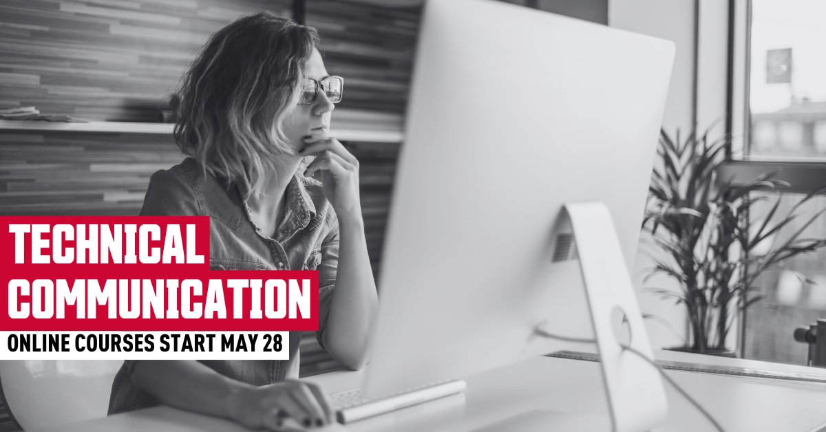 Help others make sense of complex information with our Technical Communication courses. Check out our next courses starting on May 28. at.sfu.ca/VJtwaZ
