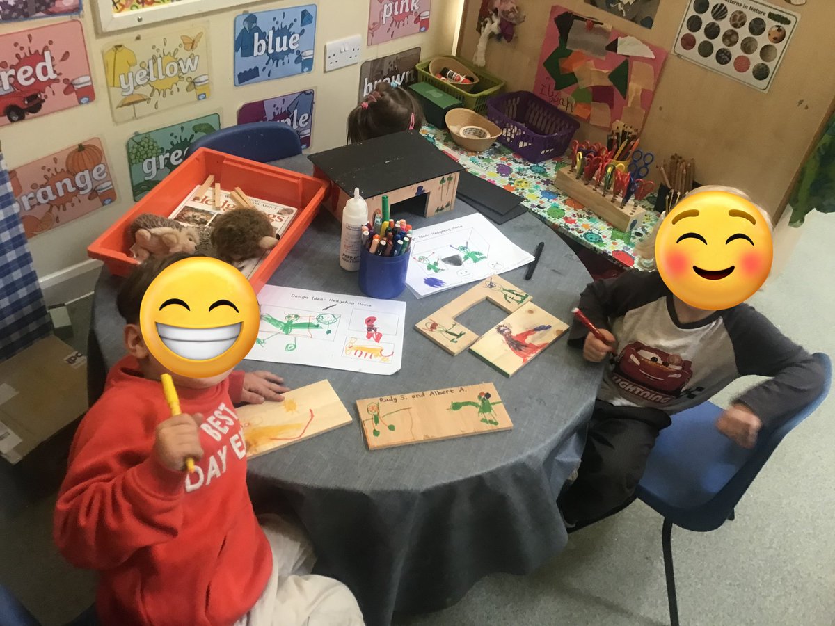 heppdt's tweet photo. We just LOVE receiving photos like this of children making our DT projects. We’ve got NURSERY children making hedgehog homes @st_tankersley #primaryDT #materialpacks #resourcekits https://t.co/2EMK1WJkLj