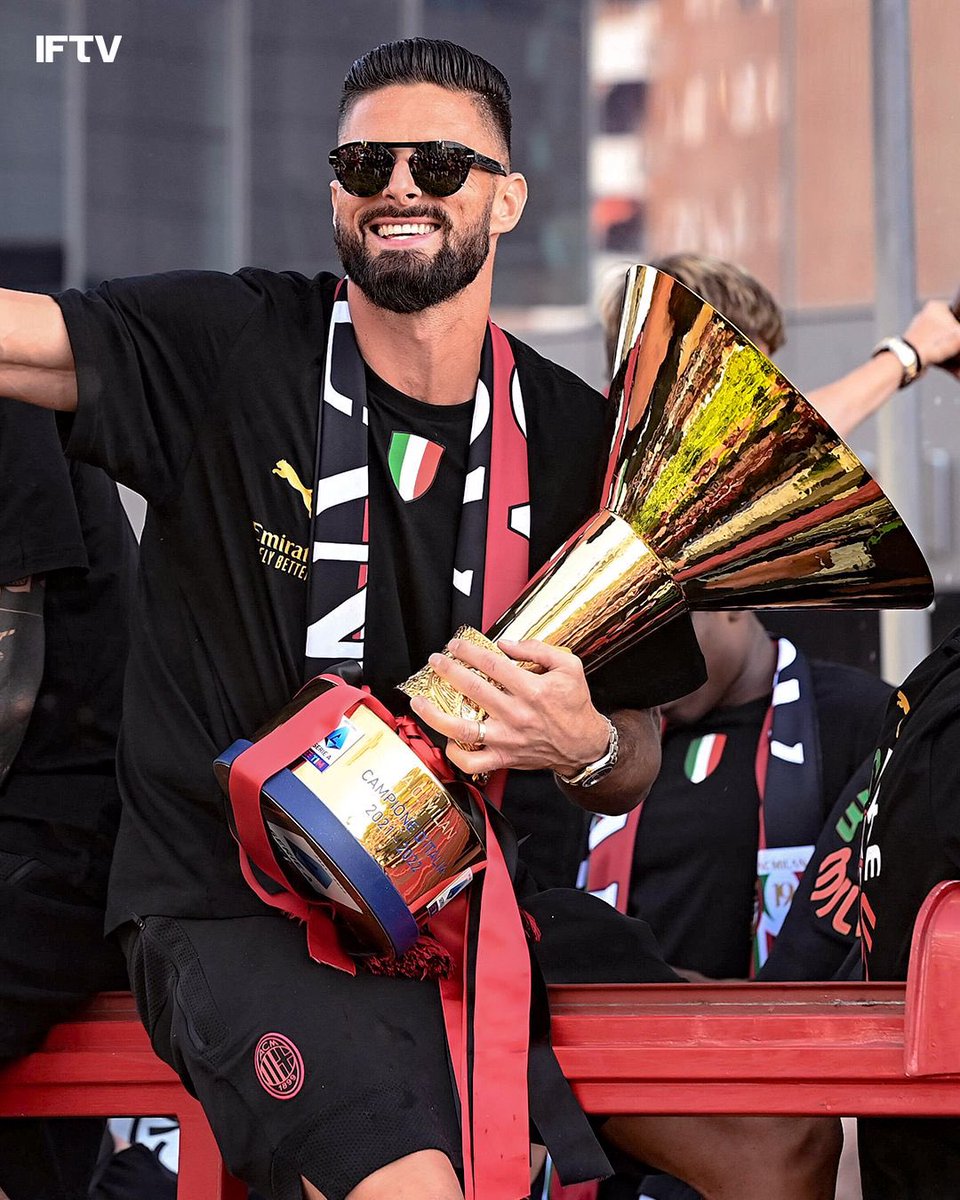 Italian Football TV (@iftvofficial) on Twitter photo Farewell to the man who broke the Number 9 curse at Milan <a href="/_OlivierGiroud_/">Olivier Giroud</a>
β
130 games
β½οΈ 48 goals
π
°οΈ 20 assists
π 1 clean sheet
For us, heβll go down as one of the most important players in this era for Milan. He came to the club at a time when they were DESPERATE to find Farewell to the man who broke the Number 9 curse at Milan <a href="/_OlivierGiroud_/">Olivier Giroud</a>
β
130 games
β½οΈ 48 goals
π
°οΈ 20 assists
π 1 clean sheet
For us, heβll go down as one of the most important players in this era for Milan. He came to the club at a time when they were DESPERATE to find
