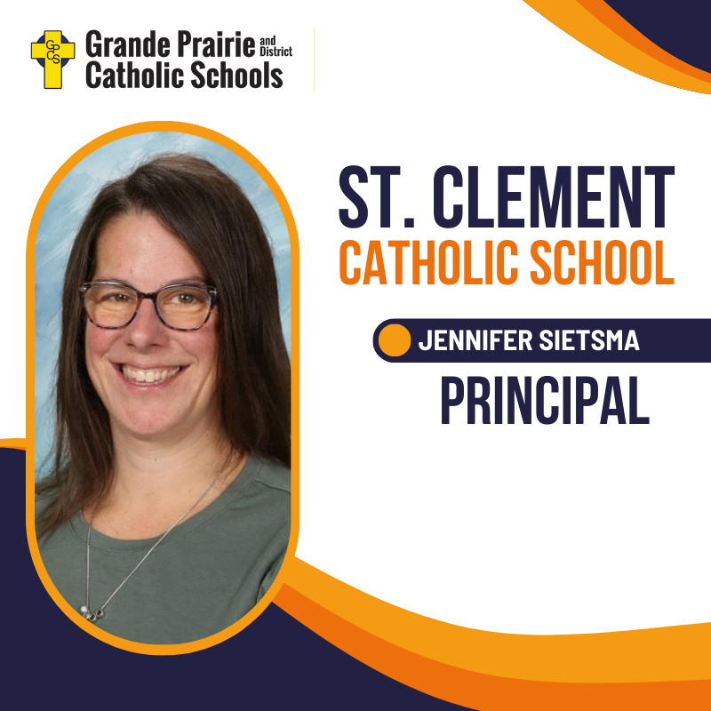 Jennifer Sietsma appointed Principal of St. Clement Catholic School! 
Press Release: gpcsd.ca/apps/news/