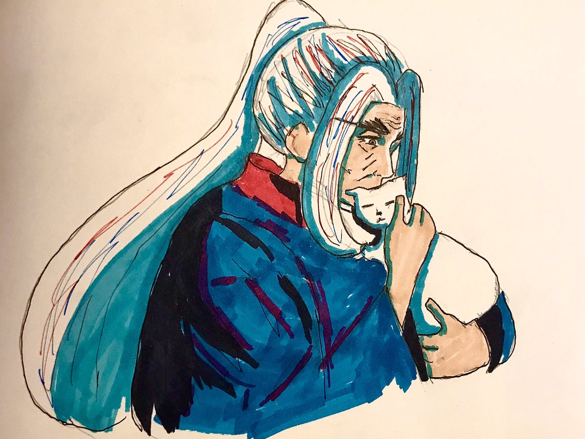 reenie_in's tweet photo. an old drawing i made of sasaki 
#RecordofRagnarok 
#終末のワルキューレ https://t.co/ldSESjnhpv