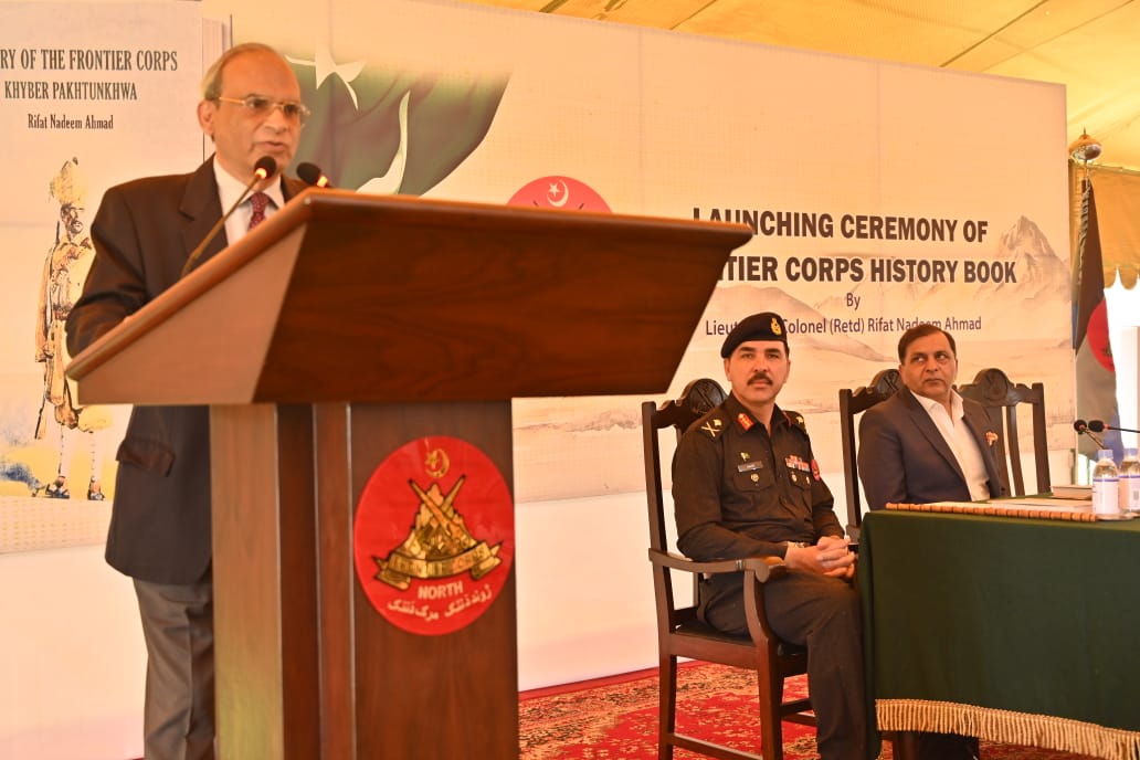 _iMAKsays's tweet photo. Fort Balahisar Hosts Grand Launch of Book on Frontier Corps KPK! A momentous occasion unfolded within the storied walls of the Balahisar Fort, #Peshawar, as a distinguished gathering convened for the launch of a seminal book chronicling the rich history of the FCKP. #FCKP https://t.co/KVUHhHRfUN