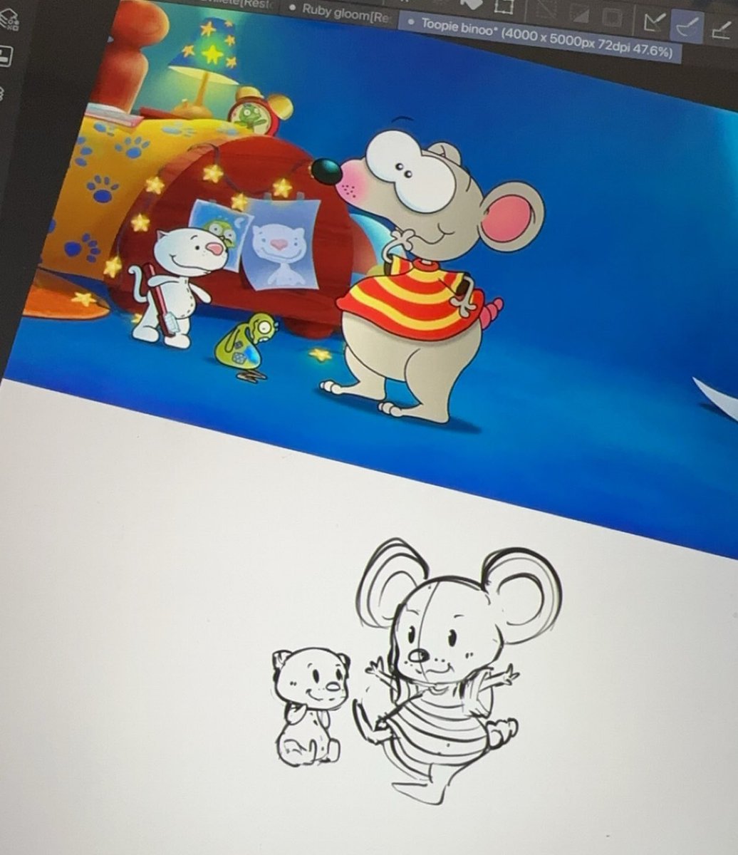 LilTapiocaShop's tweet photo. @nagi_aoe_art Work in progress of Toopy and Binoo ~ https://t.co/IQQgwNGJrW