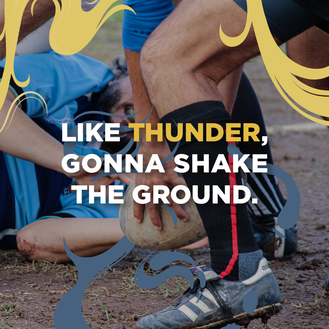 Already brushing off the dust, You hear my voice, you hear that sound, Like thunder, gonna shake the ground. Tune in now to the coolest vibes. Bingham Cup, Roma - May 23-26.