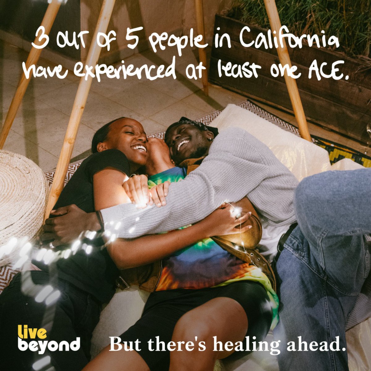 We’re proud to partner with @ca_osg’s Live Beyond ACEs and toxic stress campaign, dedicated to helping us understand how our past experiences may still affect our health and relationships today, and to giving us tools to help us heal from their impacts. livebeyondca.org