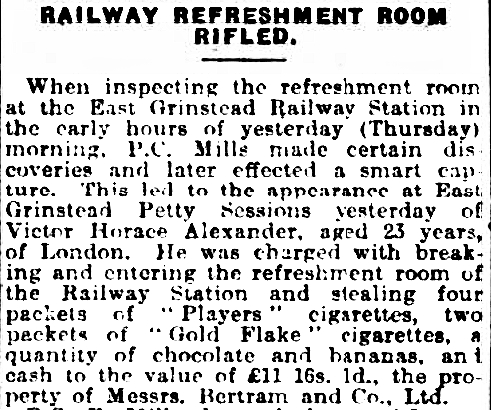 East Grinstead News, 100 years ago. (Kent & Sussex Courier - Friday 09 May 1924)