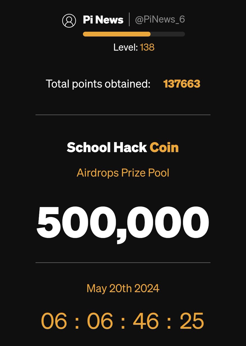 $SHC points have been updated🔥 We have 6 days until airdrop goes live ⏳