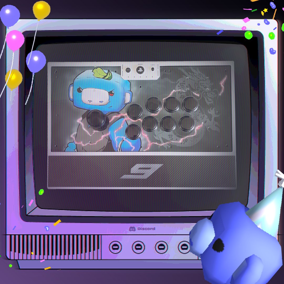 [🎁 Concours 9ème 🎂 Discord] Impossible de perdre avec ce joystick Daija Arcade Stick Wumpus ! (compatible PC et PS5) Pour participer : 🔁 RT ❤️ Like le post 🤝 Follow @discord_fr Tu peux aussi tag une personne que tu vas battre avec ce joystick 👊 🗓️ TAS le 20/05 !