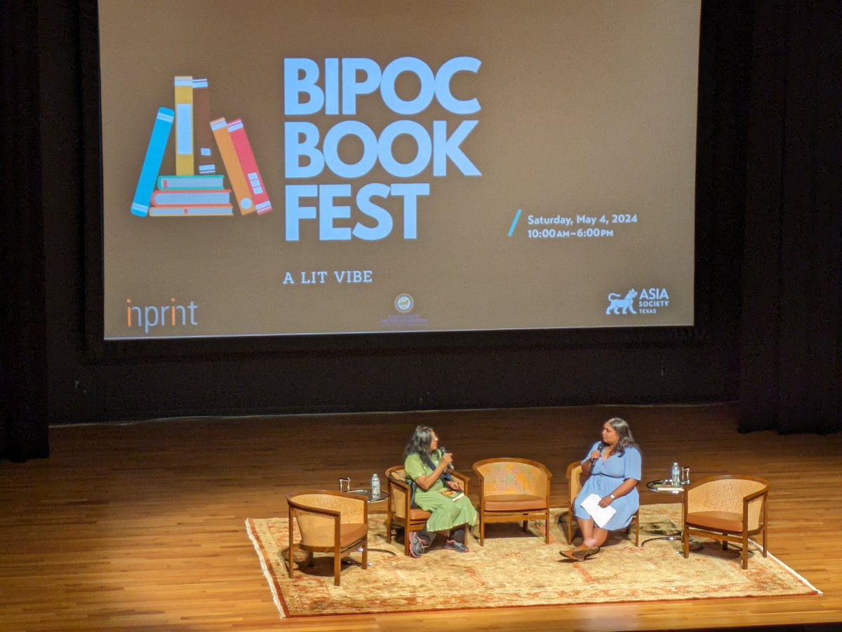 InprintHouston's tweet image. It was such a supreme joy to see so many familiar faces @BIPOCBookFest. Inprint is a proud partner of this essential festival &amp;amp; this year was another 1 for the books!📚Thanks to all who participated &amp;amp; especially the wondrous BIPOC Book Fest organizers! Can't wait for next year!