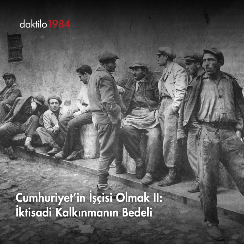 daktilo1984's tweet photo. 🚩 "O güne kadar hukuki bir bağlama oturtulmamış işçi-işveren ilişkilerinin 1936’da geniş bir mevzuatla düzenlenmesi, devrim niteliğinde bir adımdı. Fakat, yasadaki otoriter tavır daha ağır basmaktaydı."

Alp Buğdaycı (@alp_jefferson) yazdı 👇