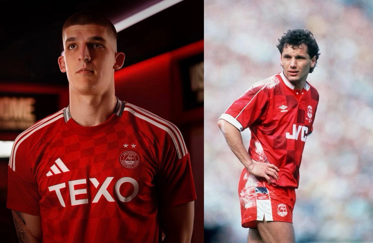 The Aberdeen kits over the last couple seasons have been really well thought out. Next years home shirt maintains that tradition, only way you could improve it would be to have JVC on the front. #StandFree
