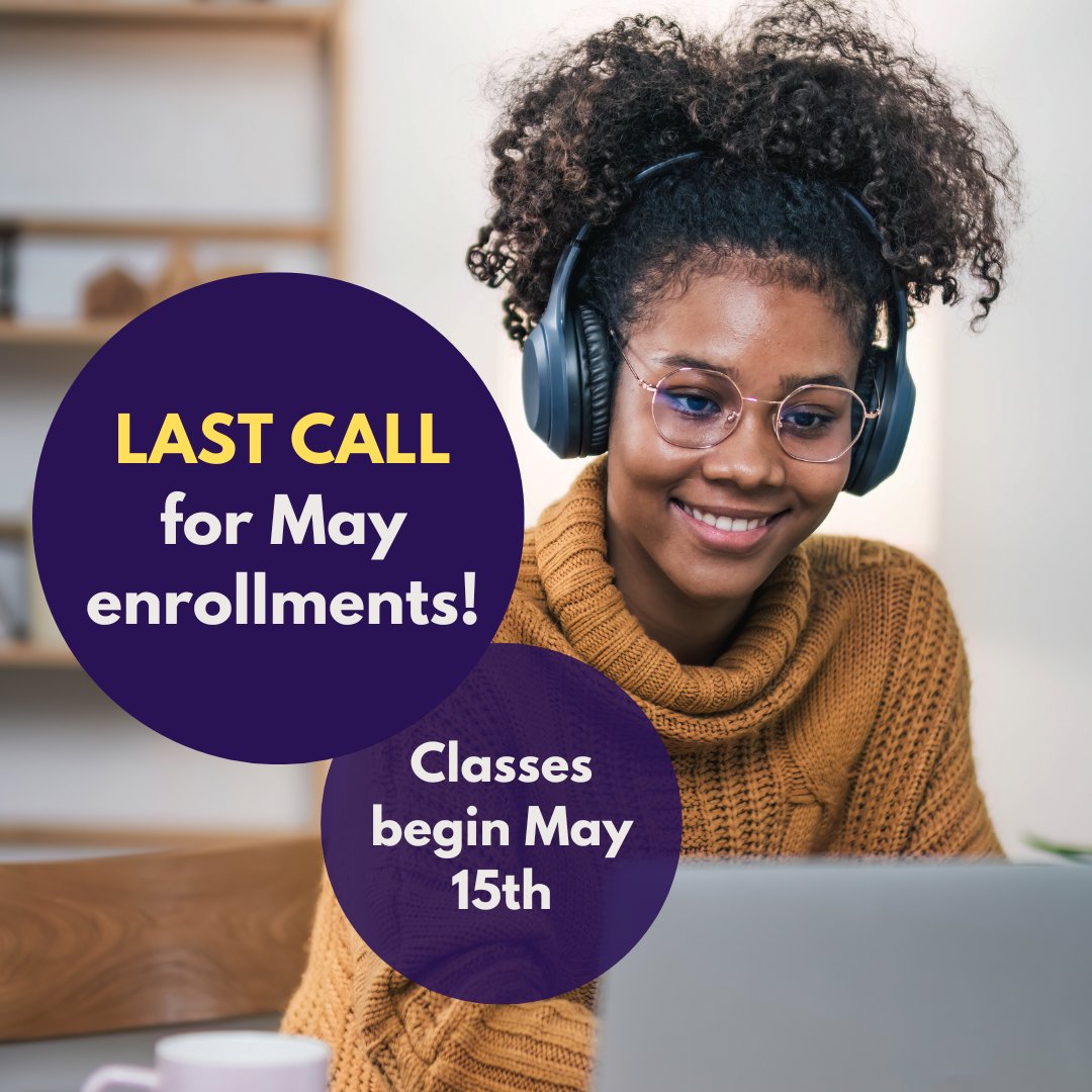 LAST CALL for May enrollments! If you plan on registering for a Fundamentals eLearning course, please register now! Classes for May begin May 15th (THIS Wednesday).

Register here: tarleton.edu/extensioned/fu…